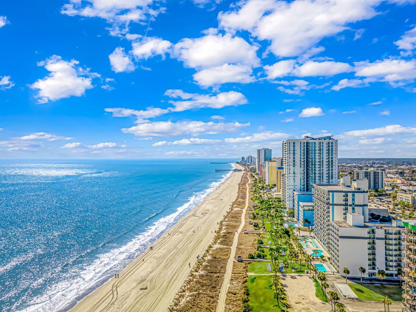 Ocean View Double Suite! Sleeps 4 Meridian Plaza 705 미를 비치 외부 사진