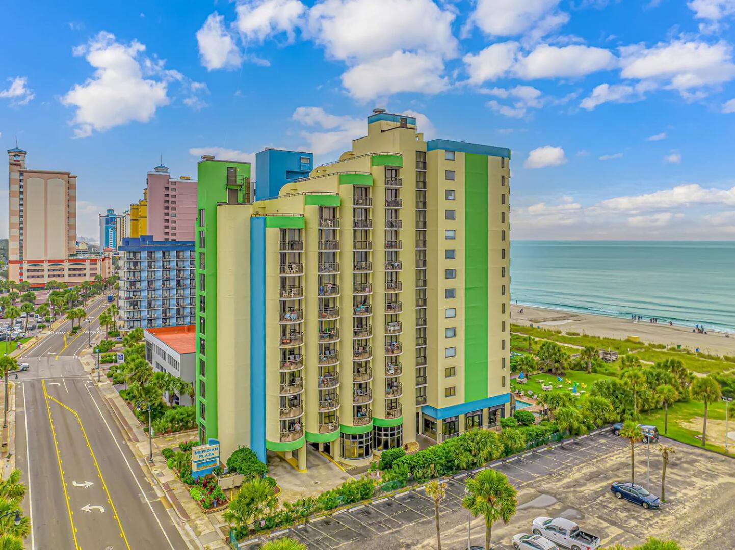 Ocean View Double Suite! Sleeps 4 Meridian Plaza 705 미를 비치 외부 사진