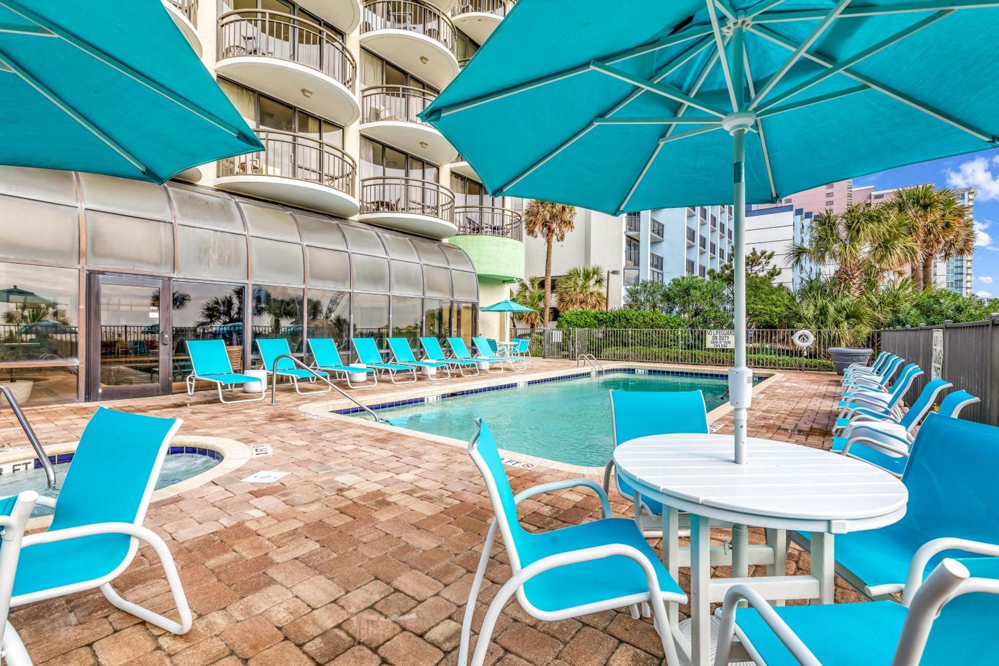 Ocean View Double Suite! Sleeps 4 Meridian Plaza 705 미를 비치 외부 사진