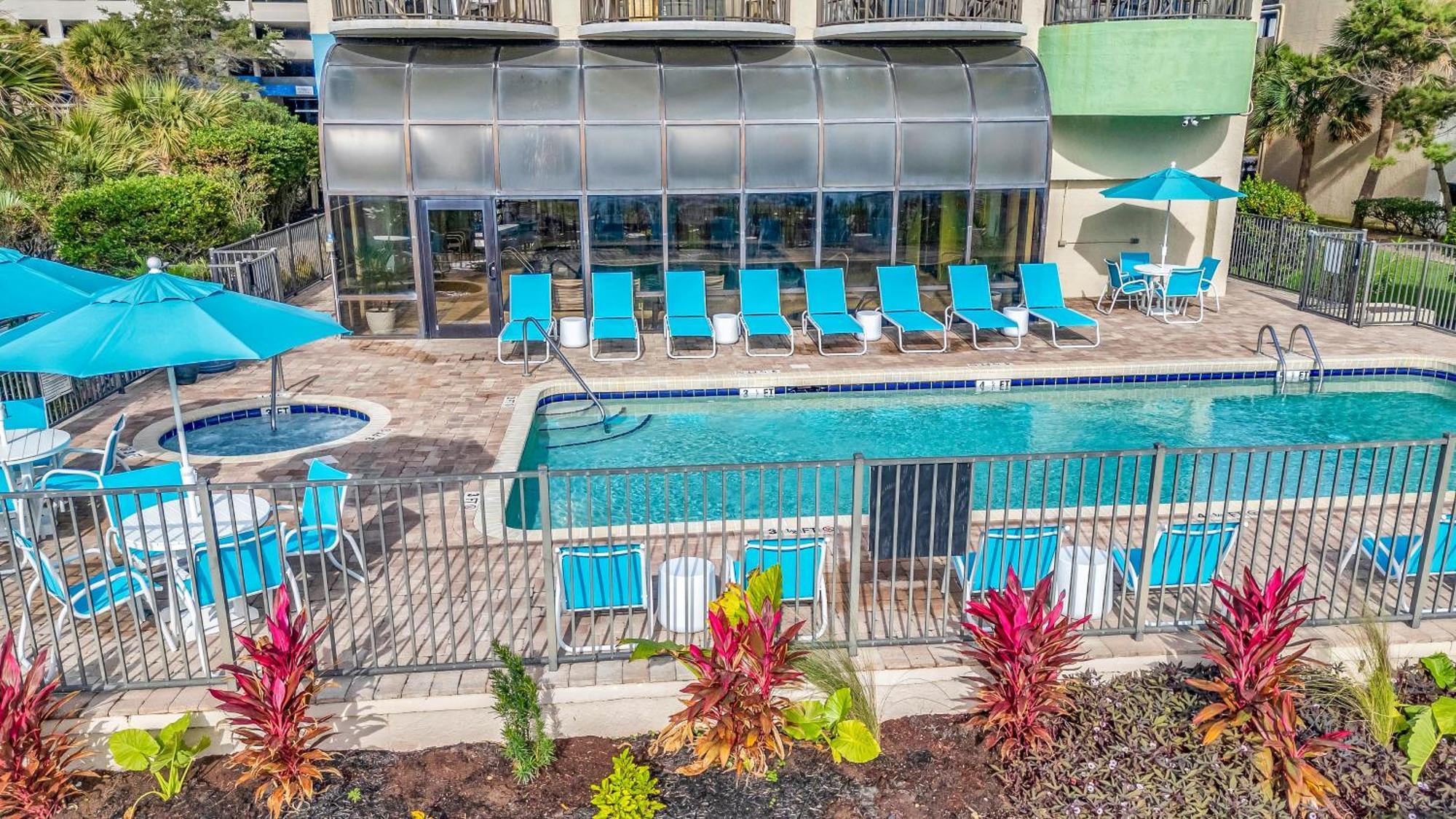Ocean View Double Suite! Sleeps 4 Meridian Plaza 705 미를 비치 외부 사진