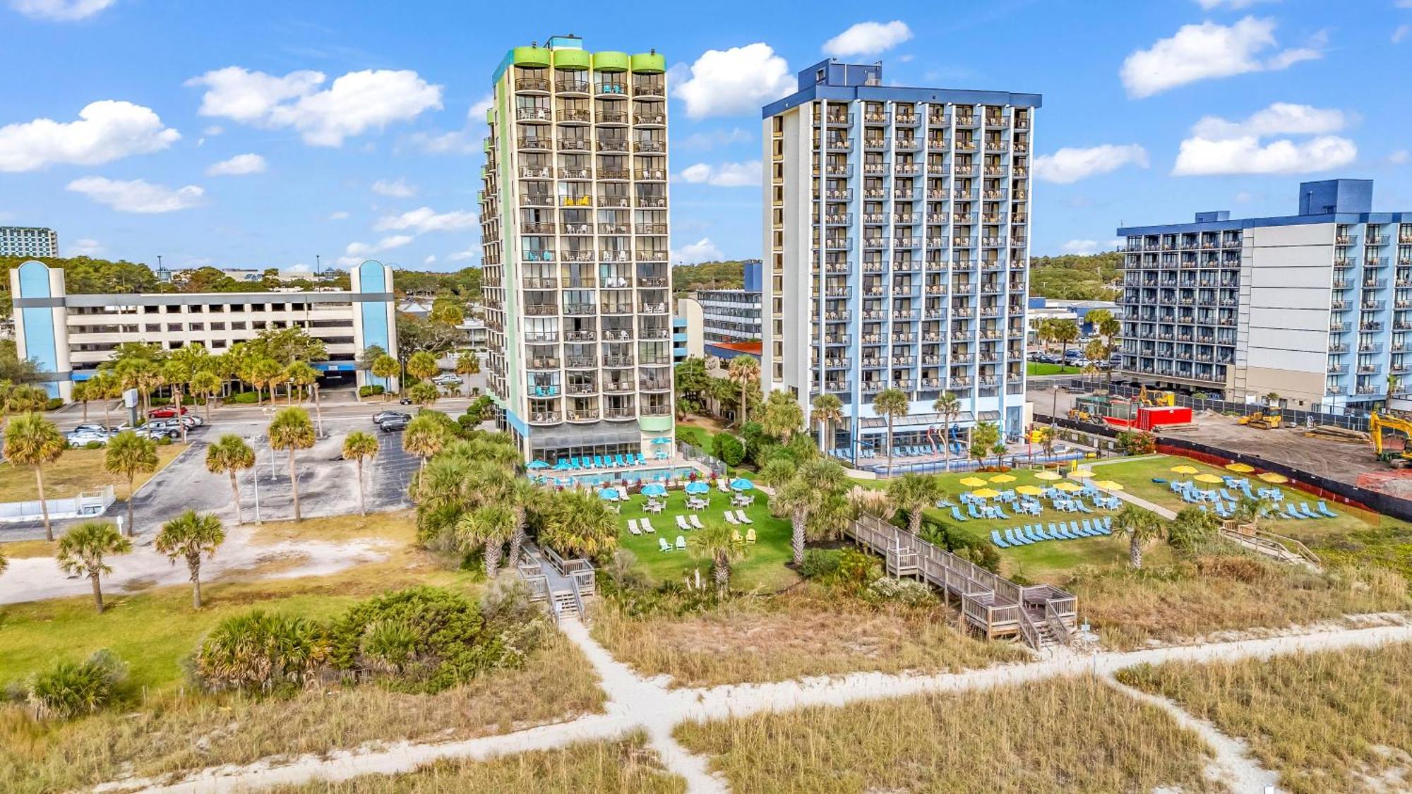 Ocean View Double Suite! Sleeps 4 Meridian Plaza 705 미를 비치 외부 사진