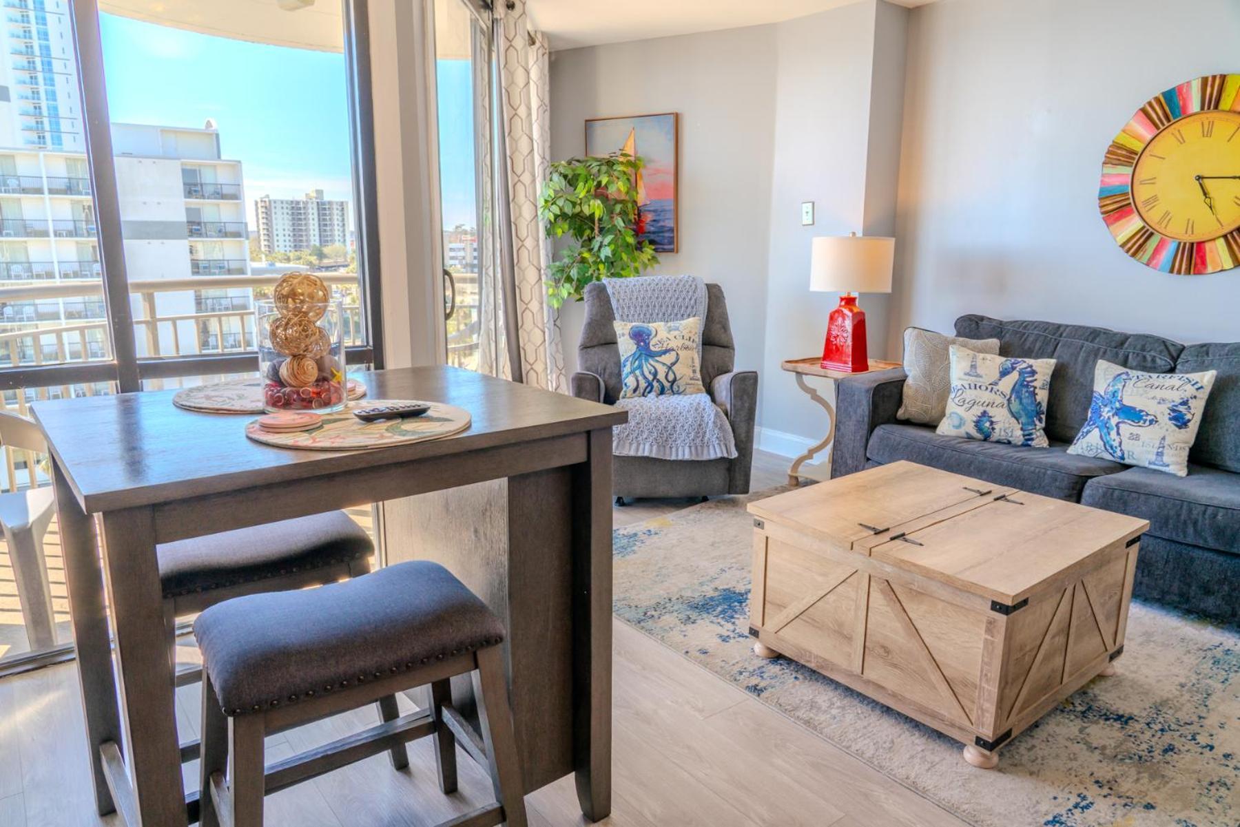 Ocean View Double Suite! Sleeps 4 Meridian Plaza 705 미를 비치 외부 사진